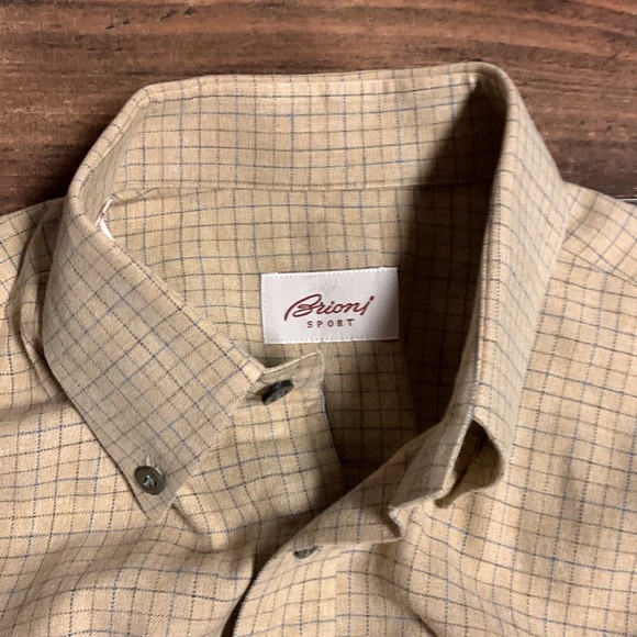 Brioni Sport button down dress shirt M - Picture 2 of 8